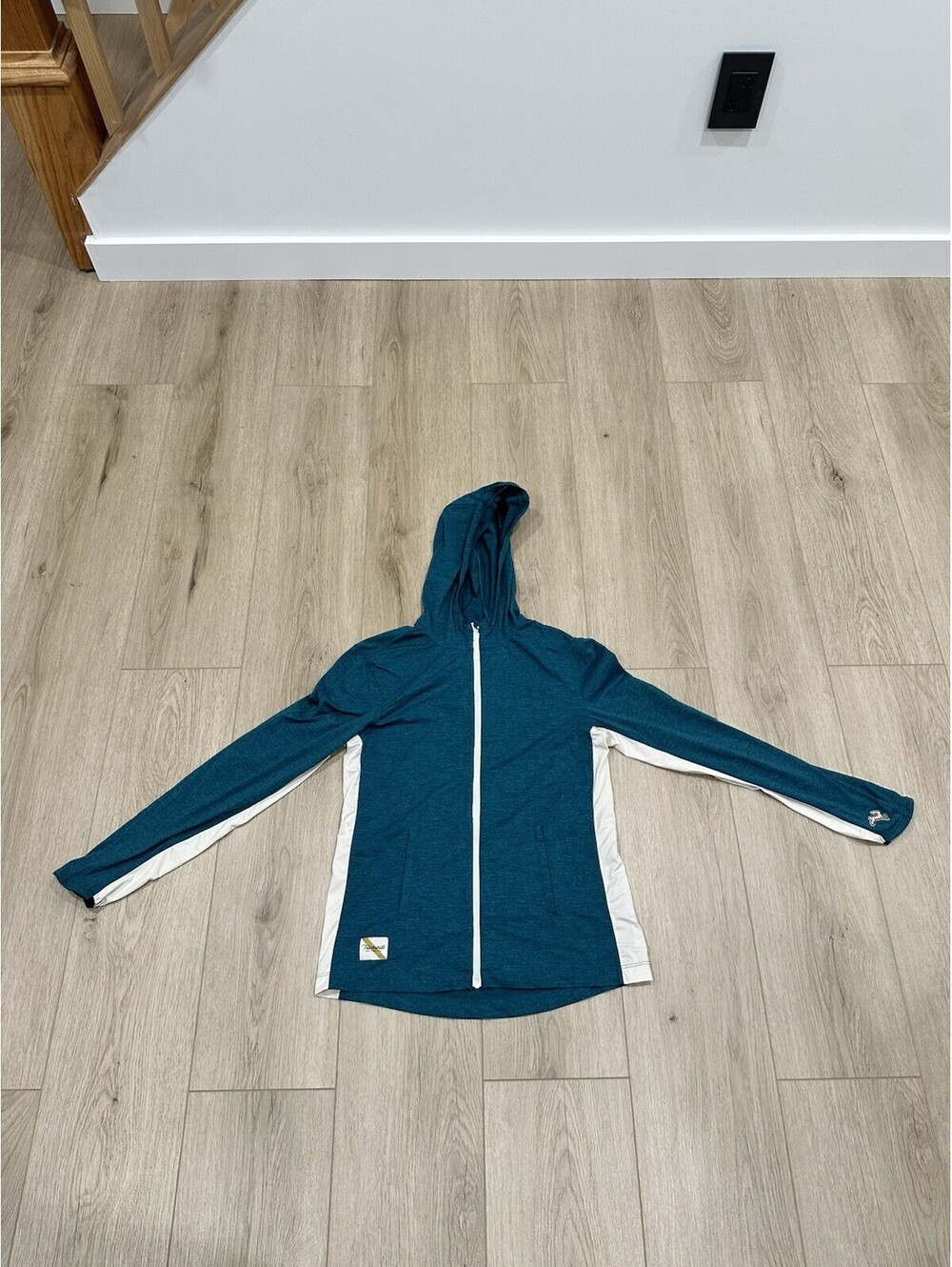 Tracksmith Chiltern Jacket Woman’s Size Small Full Zip Hoodie
